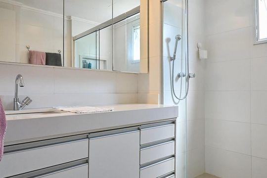 Banheiro Suíte de apartamento para alugar com 3 quartos, 125m² em Jardim Vazani, São Paulo