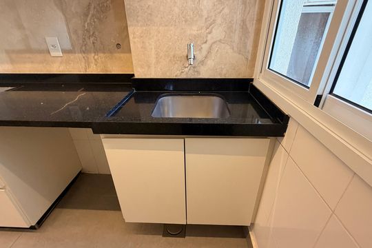 Área de Serviço de apartamento para alugar com 2 quartos, 70m² em Setor Pedro Ludovico, Goiânia