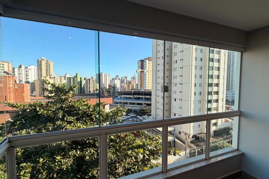 Sala de apartamento para alugar com 2 quartos, 70m² em Setor Pedro Ludovico, Goiânia
