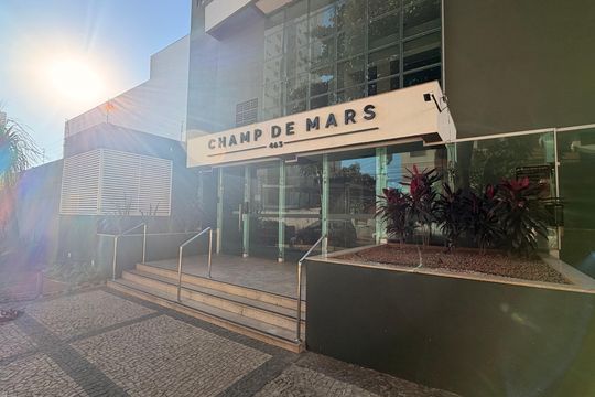 Fachada do Prédio de apartamento para alugar com 2 quartos, 70m² em Setor Pedro Ludovico, Goiânia