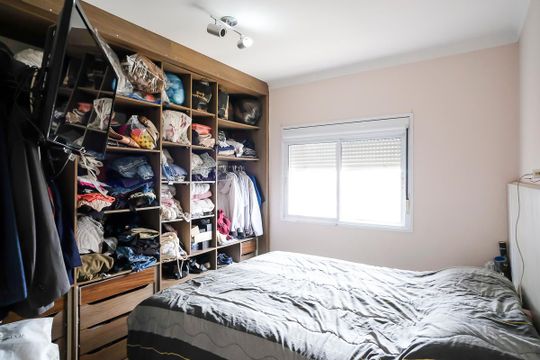Suíte de apartamento à venda com 3 quartos, 97m² em Santa Paula, São Caetano do Sul