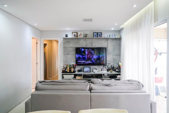 Sala de apartamento à venda com 3 quartos, 97m² em Santa Paula, São Caetano do Sul