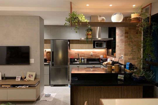 Sala de apartamento à venda com 2 quartos, 64m² em Carmo, Belo Horizonte