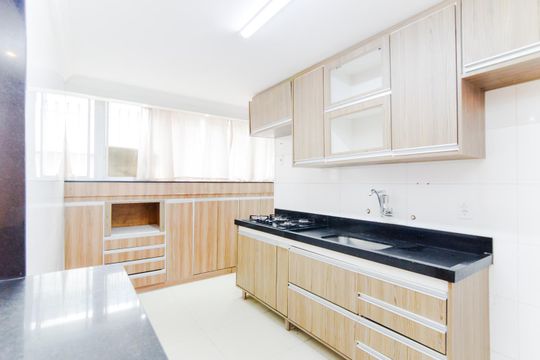 Cozinha  de apartamento à venda com 3 quartos, 63m² em Parque Cecap, Guarulhos