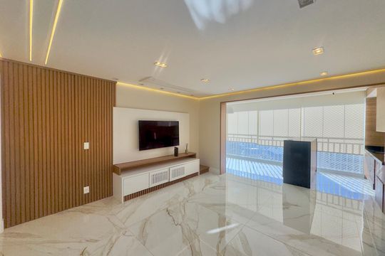 Sala de apartamento à venda com 3 quartos, 110m² em Vila Leonor, Guarulhos