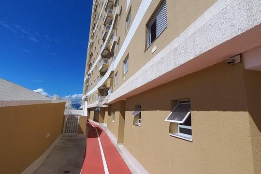 Área comum de apartamento para alugar com 2 quartos, 46m² em Parque Sao Vicente, São Vicente