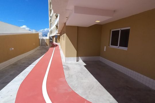 Área comum de apartamento para alugar com 2 quartos, 46m² em Parque Sao Vicente, São Vicente
