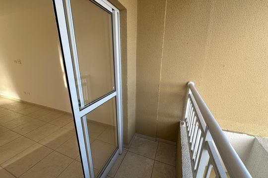 Varanda da Sala de apartamento para alugar com 2 quartos, 46m² em Parque Sao Vicente, São Vicente