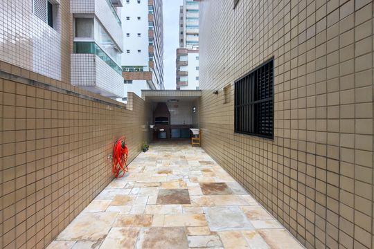 Área comum de apartamento para alugar com 2 quartos, 90m² em Vila Caiçara, Praia Grande
