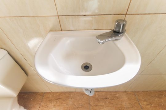 Banheiro de casa para alugar com 1 quarto, 35m² em Vila Lourdes, São Paulo