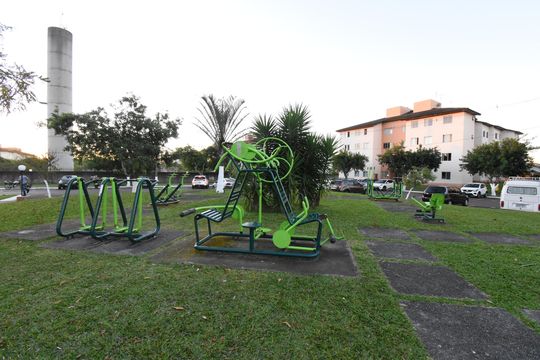 Área comum de apartamento para alugar com 3 quartos, 57m² em Iná, São José dos Pinhais
