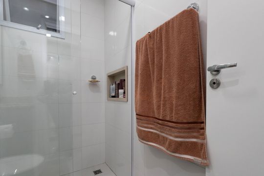 Banheiro  de apartamento para alugar com 1 quarto, 50m² em Vila Guilherme, São Paulo