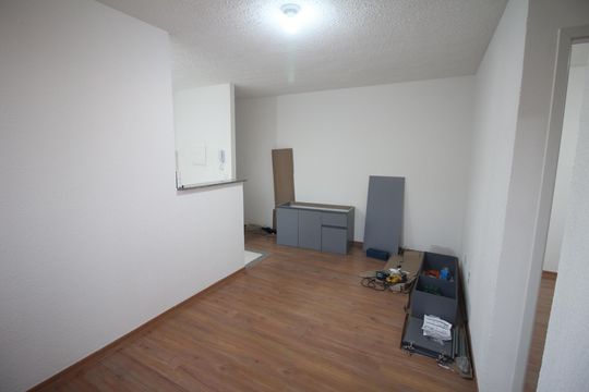 Sala de apartamento para alugar com 2 quartos, 50m² em Bairro da Glória, Contagem