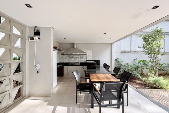 Churrasqueira  de apartamento para alugar com 1 quarto, 27m² em Campo Belo, São Paulo