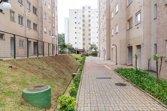 Área comum de apartamento à venda com 1 quarto, 42m² em Campanário, Diadema