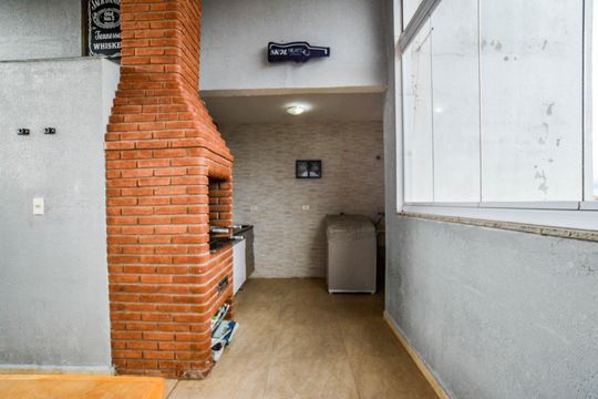 Área gourmet/Cobertura de apartamento à venda com 2 quartos, 94m² em Parque das Nações, Santo André