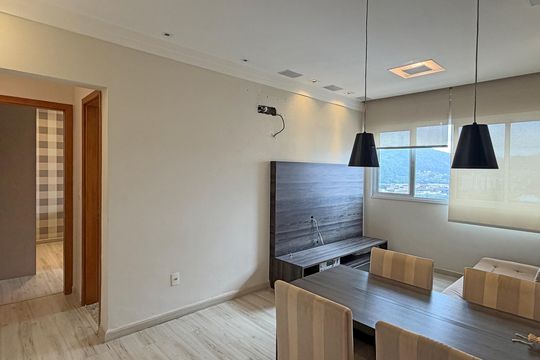 Sala de apartamento para alugar com 1 quarto, 53m² em Vila Belmiro, Santos