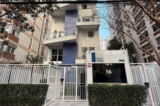 Fachada de apartamento à venda com 1 quarto, 84m² em Santa Cecilia, São Paulo