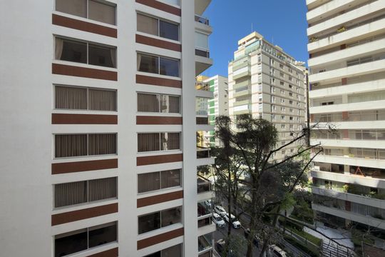 Vista da Suíte de apartamento à venda com 1 quarto, 84m² em Santa Cecilia, São Paulo