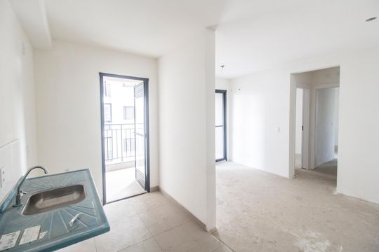 Cozinha de apartamento para alugar com 2 quartos, 59m² em Jardim Maria Helena, Barueri