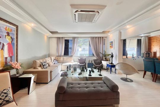 Sala de apartamento à venda com 4 quartos, 180m² em Copacabana, Rio de Janeiro