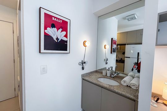 Apartamento para alugar com 1 quarto, 27m² em Vila Madalena, São Paulo