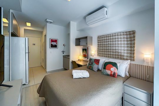 Apartamento para alugar com 1 quarto, 27m² em Vila Madalena, São Paulo