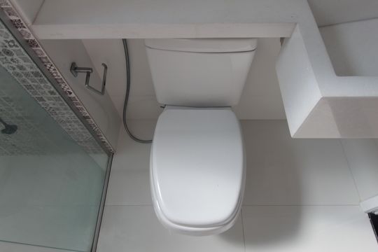 Banheiro de apartamento à venda com 2 quartos, 46m² em São Francisco, Belo Horizonte