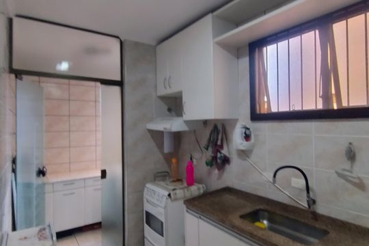 Cozinha e Área de Serviço de apartamento à venda com 3 quartos, 66m² em Vila Jerusalem, São Bernardo do Campo