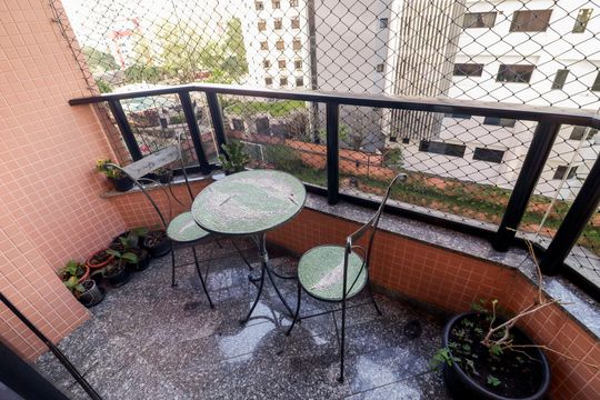 Varanda de apartamento à venda com 3 quartos, 150m² em Santana, São Paulo