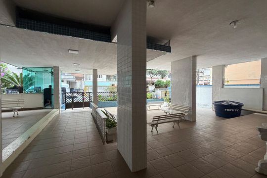Área comum de apartamento para alugar com 1 quarto, 67m² em Pompéia, Santos