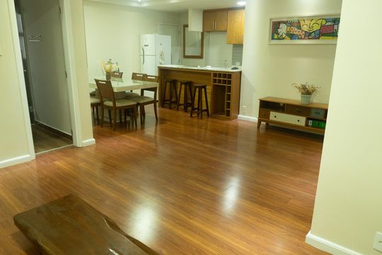 Sala de apartamento para alugar com 2 quartos, 87m² em Jardim Ypê, Paulínia