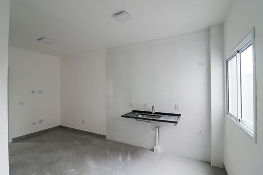 Sala/Cozinha/Área de Serviço de apartamento à venda com 2 quartos, 40m² em Jardim Primavera, São Paulo