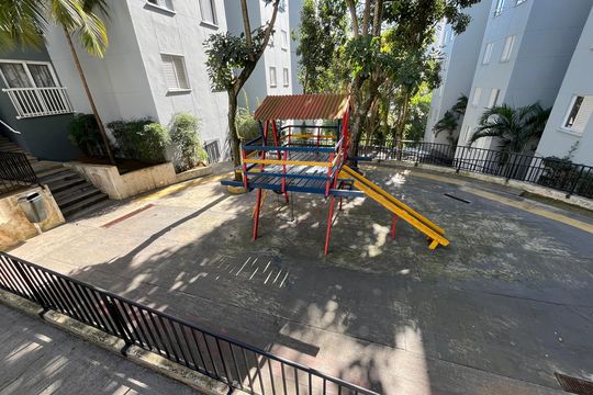 Área comum - Playground de apartamento para alugar com 2 quartos, 56m² em Parque Reboucas, São Paulo