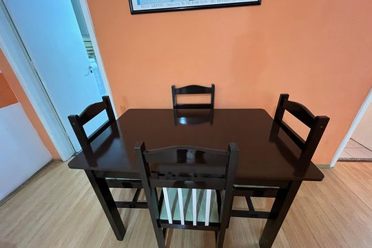 Sala de Jantar de apartamento para alugar com 2 quartos, 56m² em Parque Reboucas, São Paulo