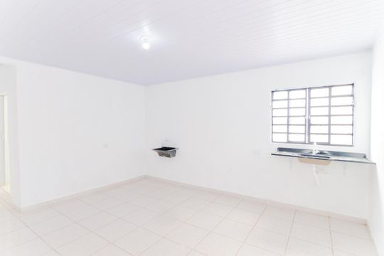 Sala/Cozinha de apartamento para alugar com 1 quarto, 60m² em Recreio São Jorge, Guarulhos
