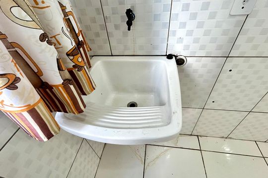 Área de Serviço de apartamento para alugar com 2 quartos, 48m² em Cidade Nova Bonsucesso, Guarulhos
