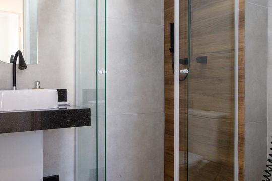 Banheiro de apartamento à venda com 2 quartos, 42m² em Vila Sao Joao, Guarulhos