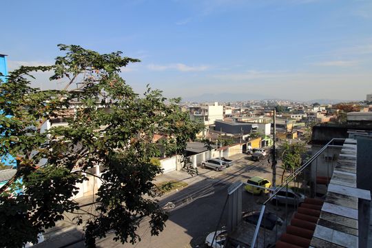 Vista da Varanda de casa para alugar com 1 quarto, 70m² em Rocha Miranda, Rio de Janeiro