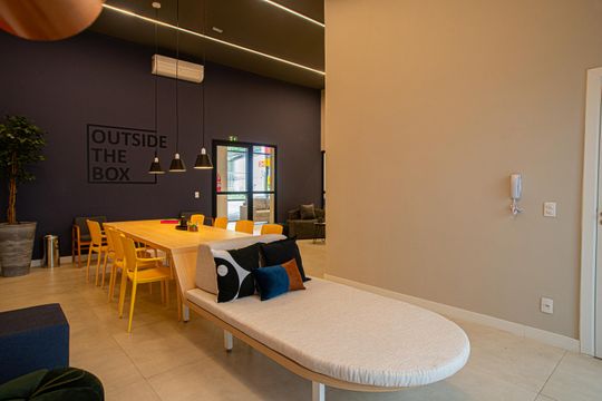 Área comum - Sala de Reunião de apartamento à venda com 1 quarto, 33m² em Bela Vista, São Paulo