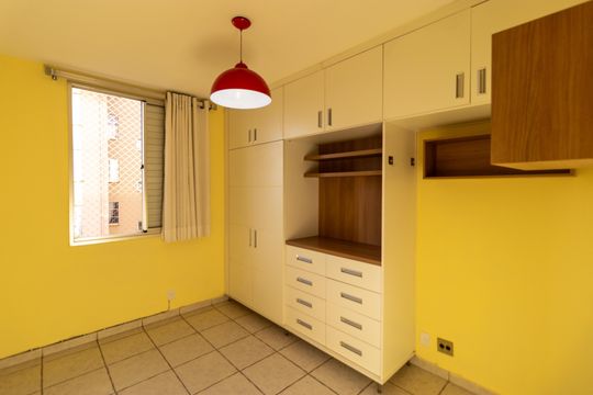 Quarto 01 de apartamento para alugar com 2 quartos, 60m² em Jardim Pauliceia, Campinas