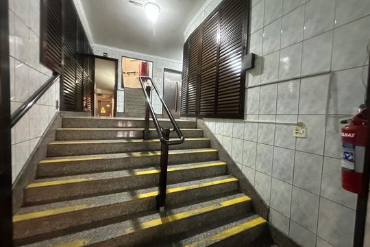 Área comum de apartamento para alugar com 1 quarto, 29m² em Centro, São Vicente