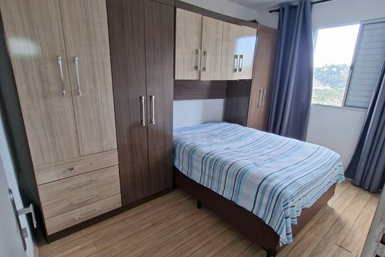 Quarto de apartamento para alugar com 2 quartos, 48m² em Santa Etelvina, São Paulo