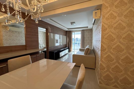 Sala de apartamento para alugar com 3 quartos, 106m² em Capoeiras, Florianópolis
