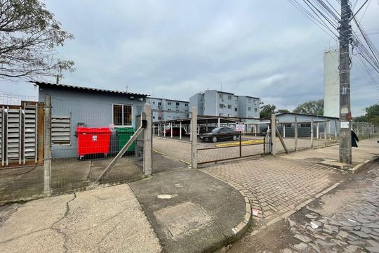 Fachada do Condomínio de apartamento para alugar com 2 quartos, 50m² em Santos Dumont, São Leopoldo