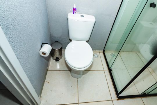 Banheiro Social de apartamento para alugar com 1 quarto, 48m² em Mantiqueira, Belo Horizonte