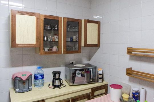 Cozinha de casa de condomínio para alugar com 2 quartos, 72m² em Vila Isolina Mazzei, São Paulo