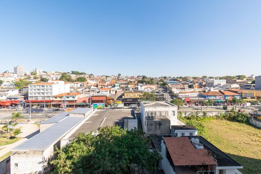 Vista da Suíte de apartamento para alugar com 1 quarto, 28m² em Jardim Itacolomi, São Paulo
