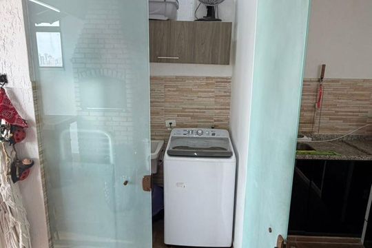 Área de Serviço de apartamento à venda com 2 quartos, 140m² em Vila América, Santo André