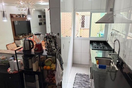 Cozinha de apartamento à venda com 2 quartos, 140m² em Vila América, Santo André